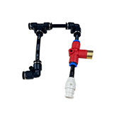 エアサポ部品配管部